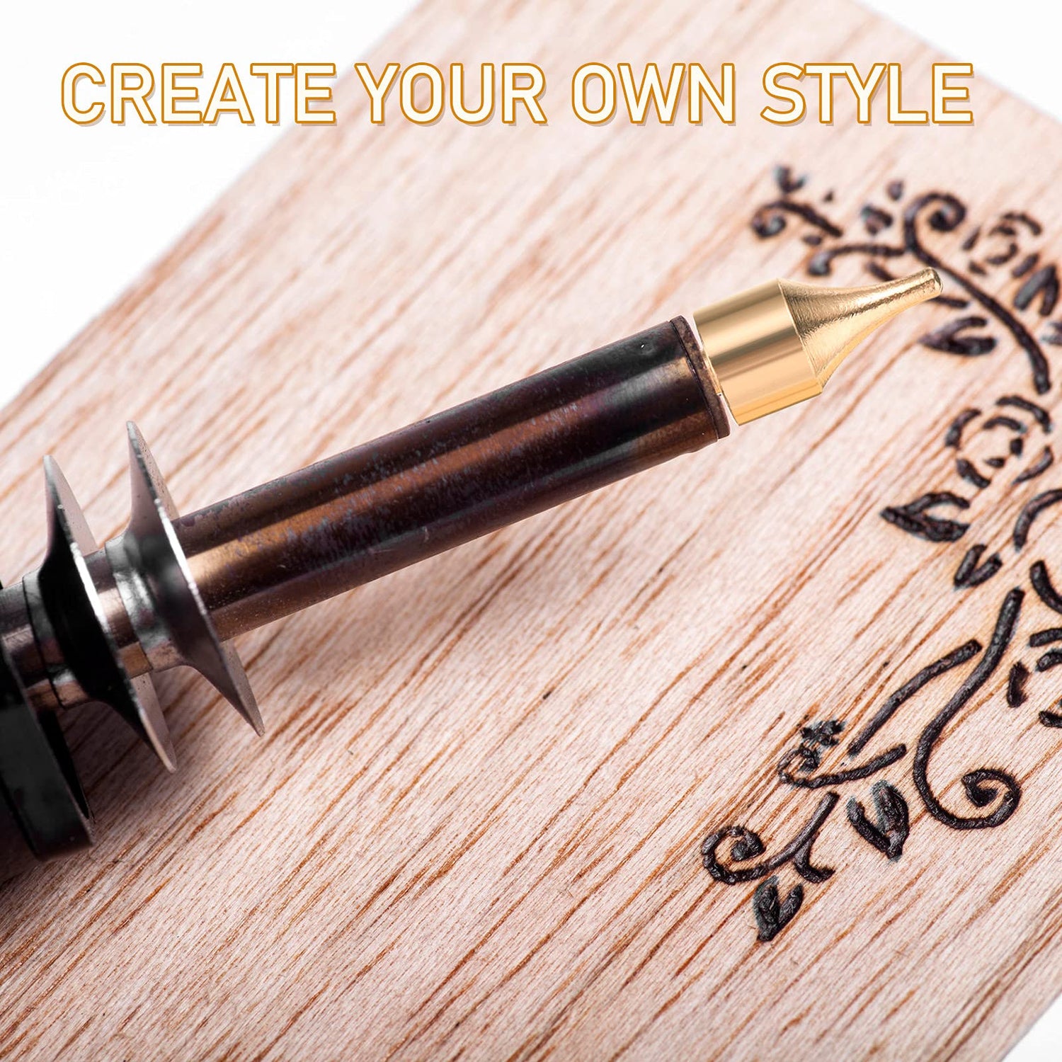 28 Pieces Wood Burning Tip Letter Wood Burning Tool Lowercase Alphabet Branding and Personalization Set for Wood and Other Surface by Wooden Letter Honoson