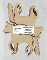 Essentials By Leisure Arts Arts Flat Wood Shape 24pc Unicorn Essentials By Leisure Arts