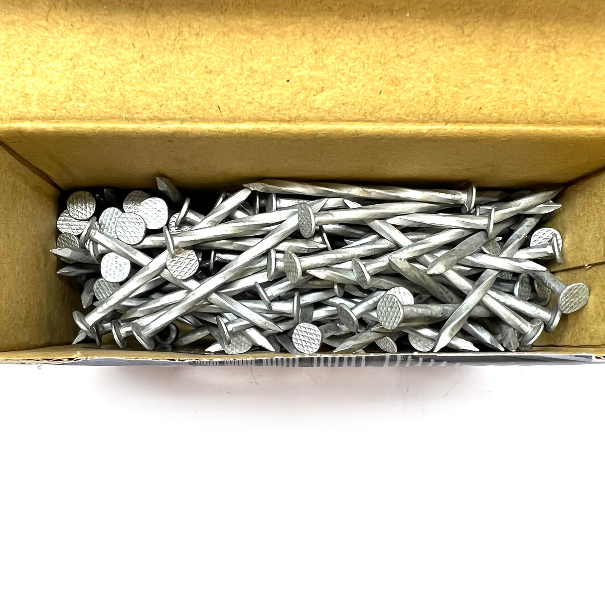 Huttig-Grip Fence Deck Nails 2 inches 6d for Wood Fencing HGN6OGSTDK1 Spiral Shank Outdoor Galvanized Finish, 1 lb Pack of 138 Nails OHIY