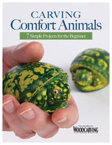 Carving Comfort Animals: 7 Simple Projects for the Beginner (Fox Chapel Publishing) Easy Woodcarving Patterns for Penguins, Turtles, Owls, and More, WoodArtSupply