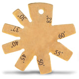 Savannah Steel Angle/Bevel Gauge for Wood Turning Tools and General Workshop Tool Angle Checking Savannah
