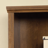 Sauder Miscellaneous Storage 5 Split Bookcase/Book Shelf, L: 35.28" x W: 13.23" x H: 69.76", Oiled Oak finish Sauder