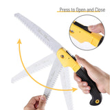Bates- Folding Saw, 7-Inch, Hand Saw, Pruning Saw, Camping Saw, Hand Saws for Tree Trimming, Folding Hand Saw, Foldable Saw, Small Hand Saw, Folding Bates Choice