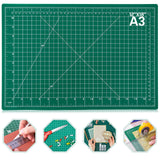 anezus Self Healing Sewing Mat, 12inch x 18inch Rotary Cutting Mat Double Sided 5-Ply Craft Cutting Board for Sewing Crafts Hobby Fabric Precision anezus