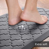 Kitchen Mat [2 PCS] Cushioned Anti-Fatigue Floor Mat, Waterproof Non-Skid Ergonomic Comfort Foam Rugs, Standing Mat for Kitchen, Floor,Office, Sink, SoftDuo