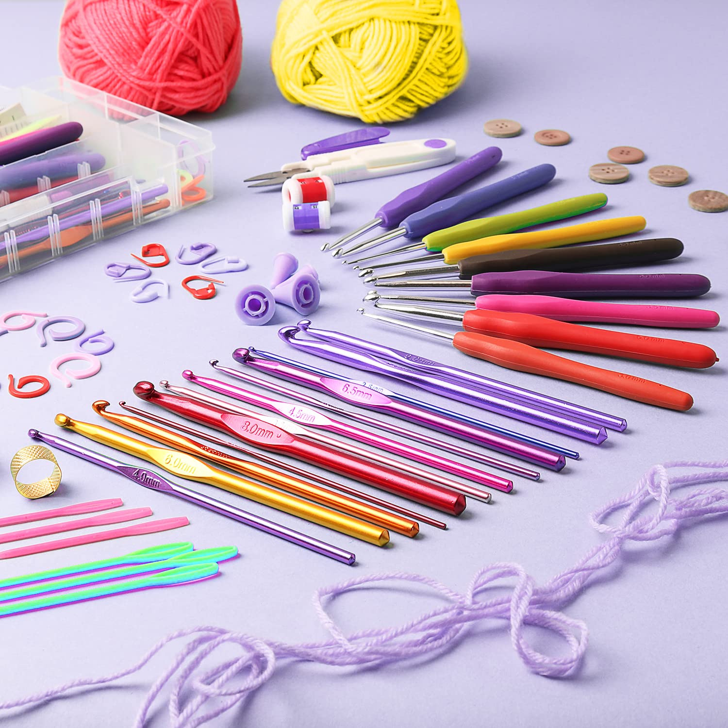 Crochet Kit for Beginners Adults, Crochet Starter Kit for Beginners fo –  WoodArtSupply