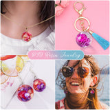 LET'S RESIN Upgrade Epoxy Resin Molds,Large Resin Molds for Flowers Preservation,Glossy Deep Hexagon Square Round Silicone Molds for Resin LET'S RESIN