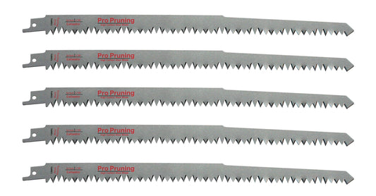 Caliastro 12-Inch Wood Pruning Saw Blades for Reciprocating/Sawzall Saws - 5 Pack - WoodArtSupply