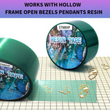 ETNRHP Resin Tape Epoxy Tape for Epoxy Resin Molding Thermal Silicone High Temperature UV Resistance Tape Easy Peeling Mold Release for Epoxy Resin ETNRHP