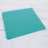 Threadart Premium Felt Sheets - 10 Sheets - 12" x 12" - Teal | Soft Wool-Like Feel | 1.2mm Thick Fabric for DIY Crafts, Sewing, Crafting Projects | Threadart