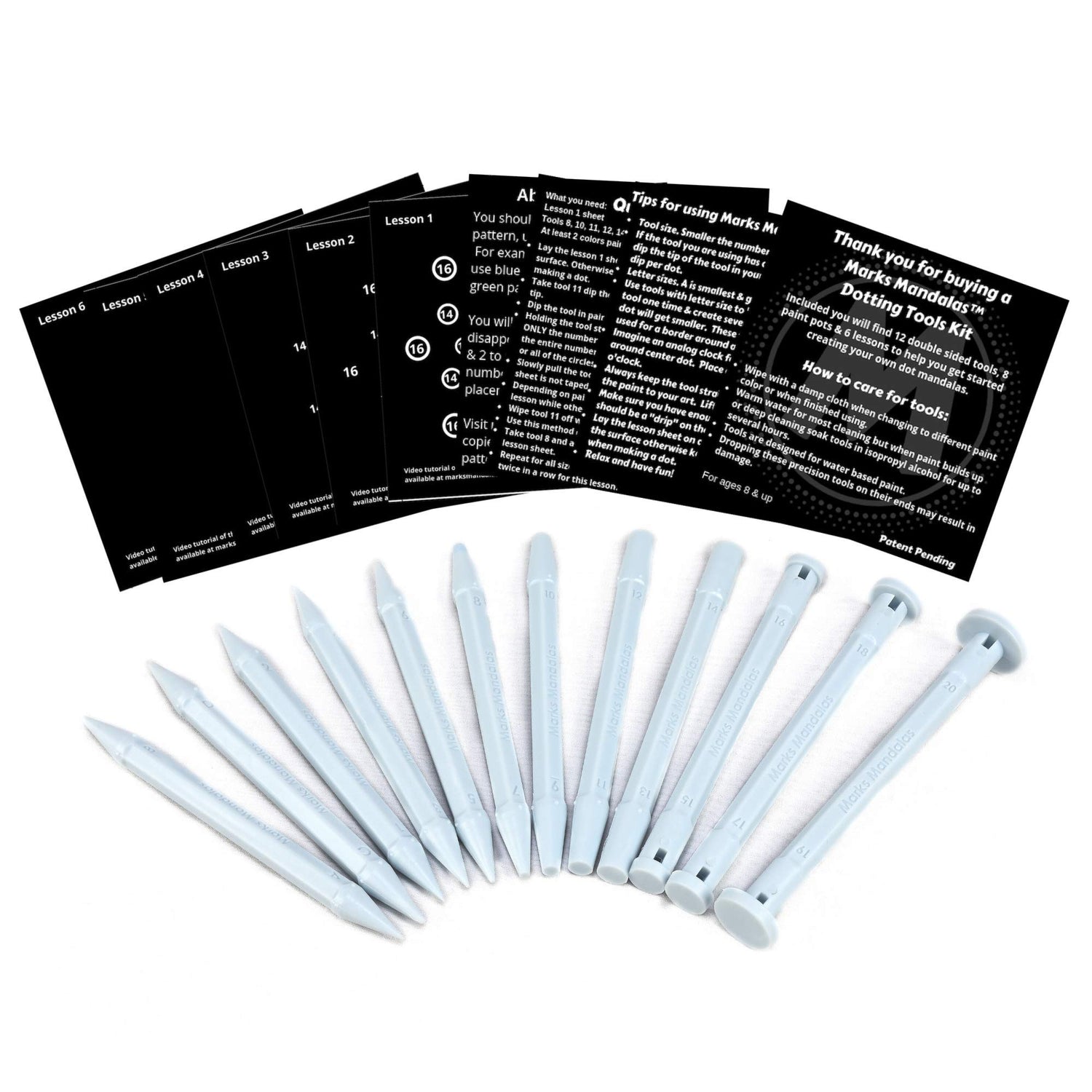 Marks Mandalas 24 Sizes Dotting Tool Set Marks Mandalas