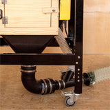 POWERTEC 70122 Big Gulp Dust Hood for Woodworking Dust Collection Dust Hood POWERTEC