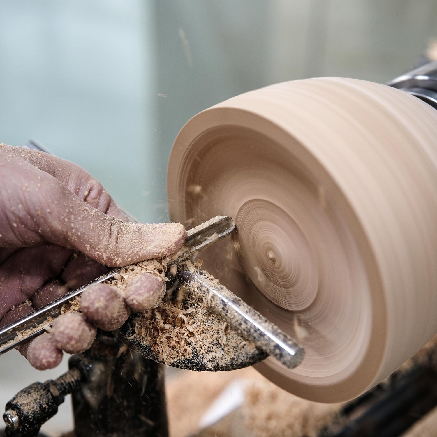 BMWOOD Cryo M2 HSS Bowl Gouge 1/4" Bowl Gouge (3/8" dia.) with 12-1/2" Beech Handle for Woodturning Chisels. BMWOOD