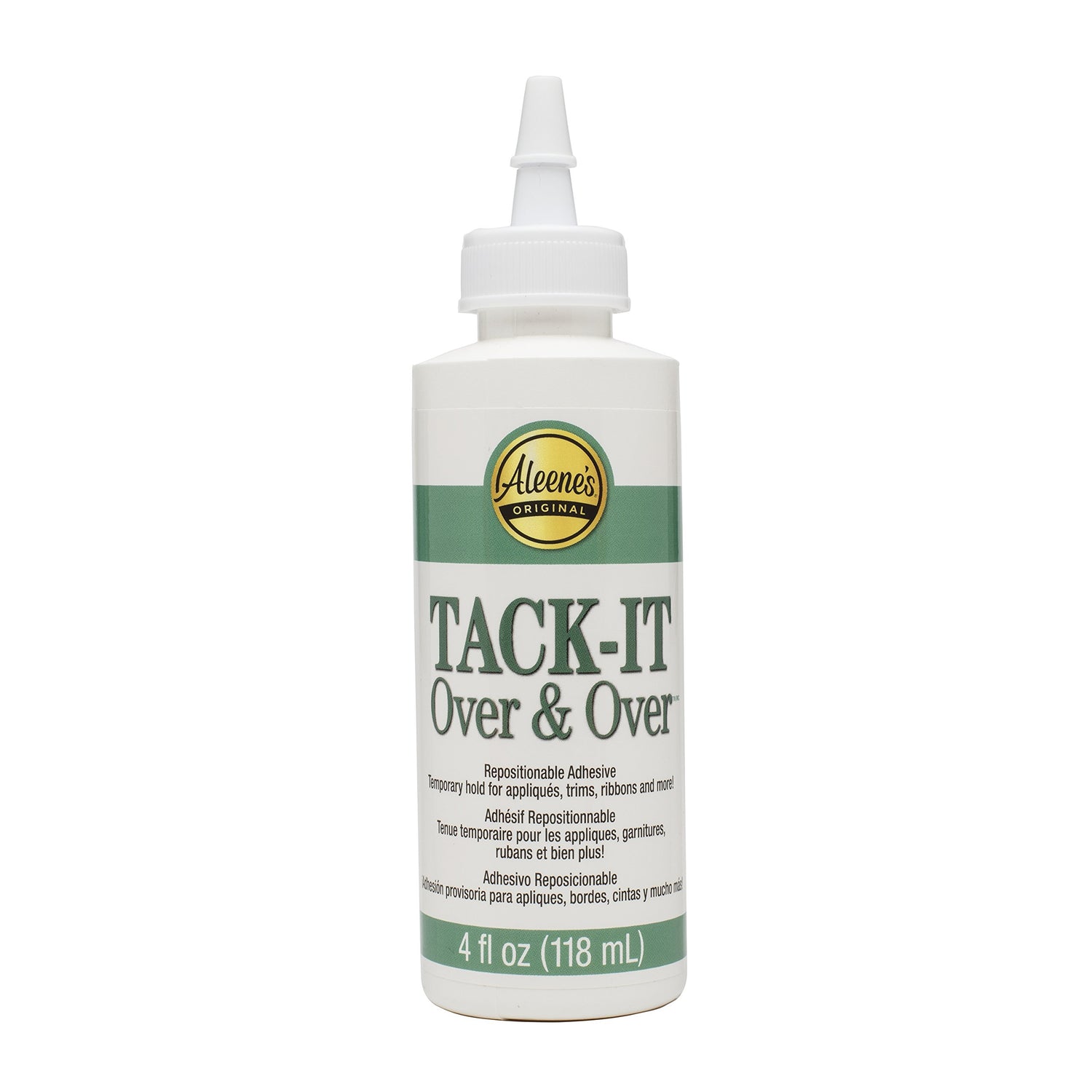 Aleene's 29-2 Tack-It Over & Over Liquid Glue 4oz, Clear Aleene's