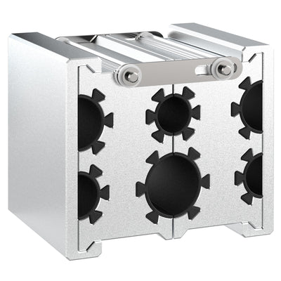 Universal Clamp Collets Barrel with 4 Openings, Constructed from Aircraft Grade Aluminum with Thick Anti-slip Non-Marring Surface