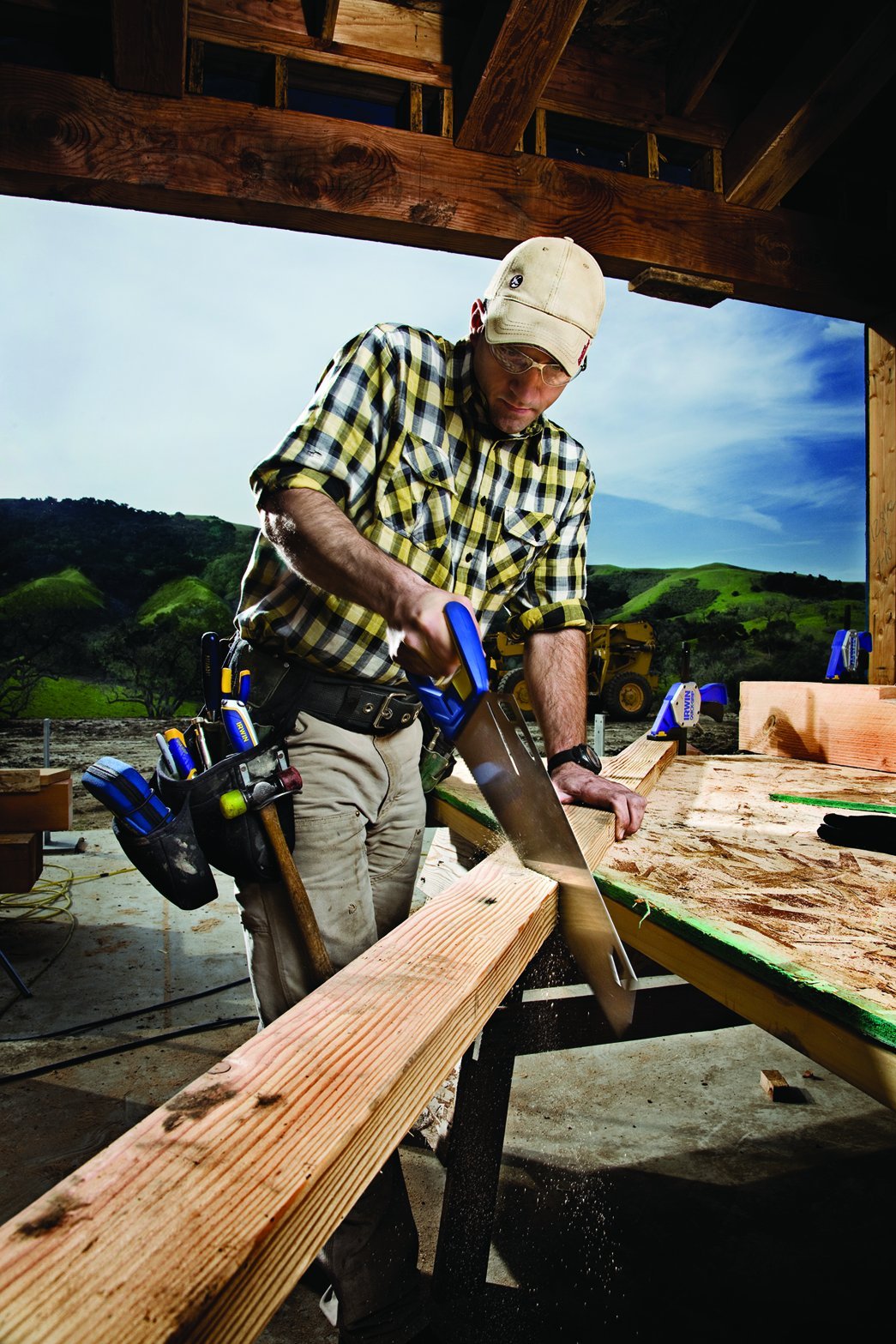 IRWIN Tools Universal Handsaw, 15-Inch (1773465) , Blue IRWIN