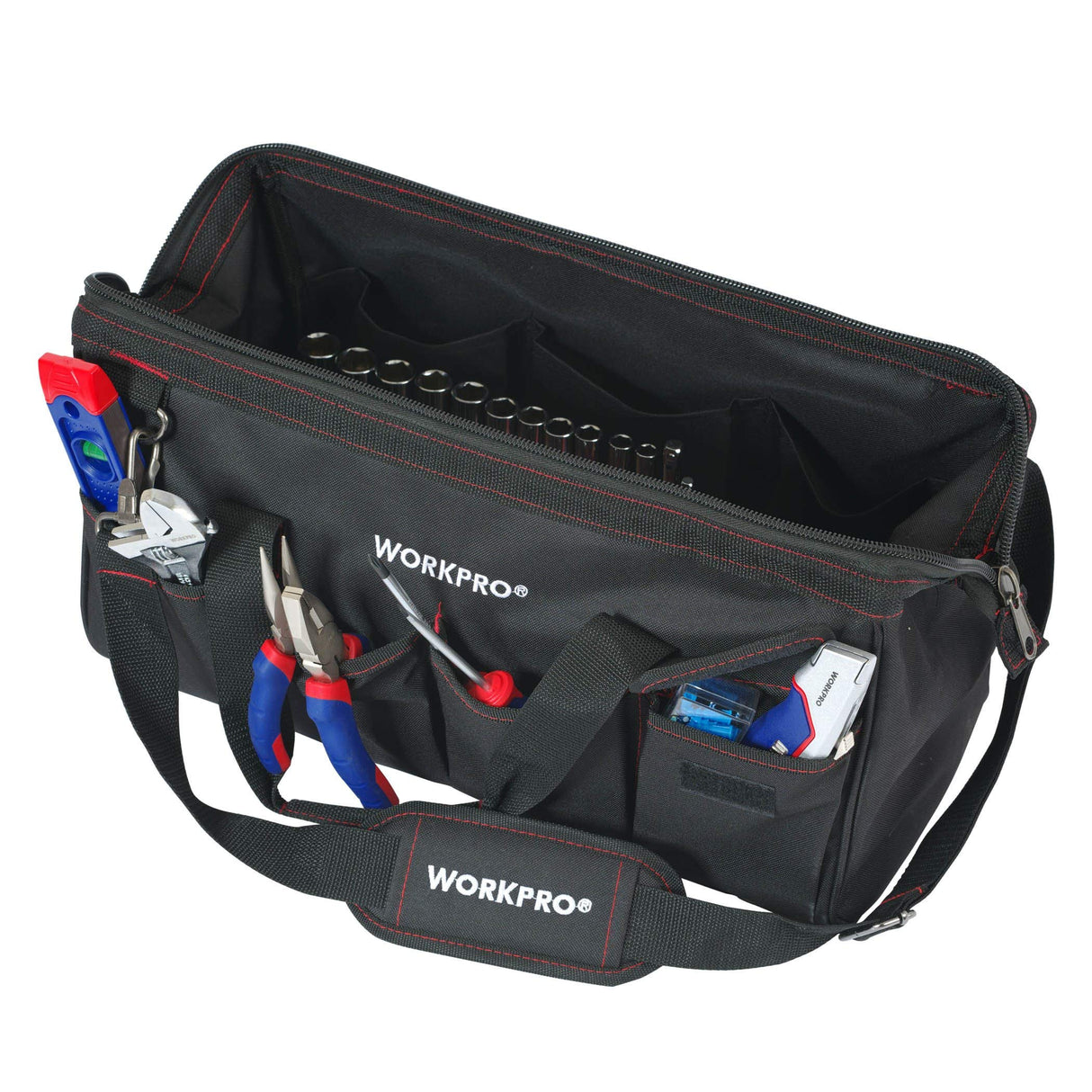 WORKPRO 322-Piece Home Repair Tool Kit With Carrying Bag - Basic Household Hand Tools WORKPRO