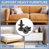 ReFeltidolom 3/8''-16 Thread Adjustable Leveling Feet Furniture Levelers, Heavy Duty Leg Levelers Furniture Legs for ReFeltidolom