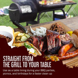 Brown Kraft Butcher Paper Roll - 18 Inch x 100 Feet Brown Paper Roll for Wrapping and Smoking Meat, BBQ Paper for the Perfect Brisket Crust - Bryco Goods