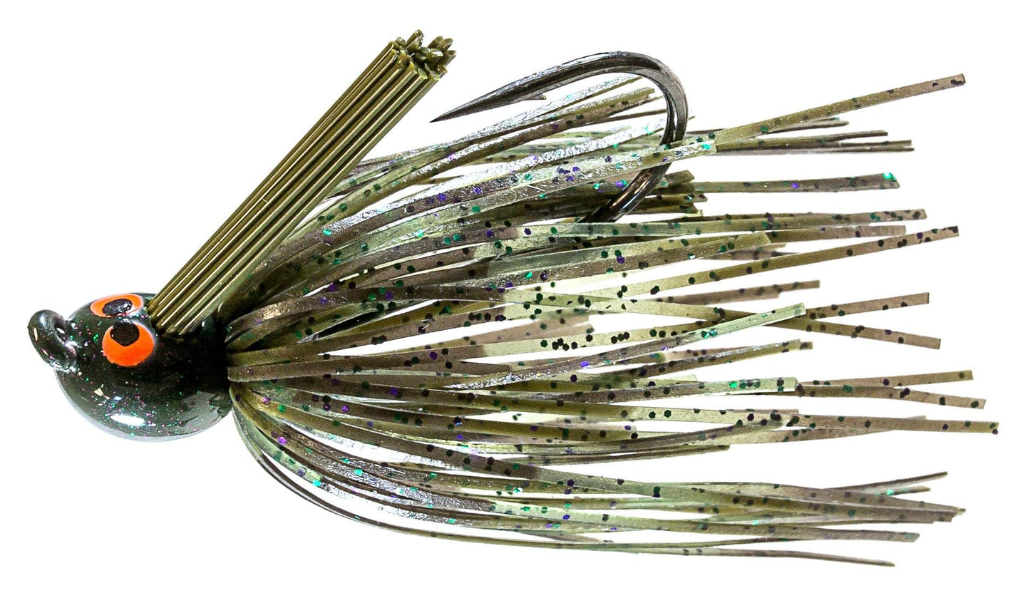 Z-Man CEPF14-04 Crosseyez Power Finesse Jig 1/4 oz Candy Craw Craw - WoodArtSupply