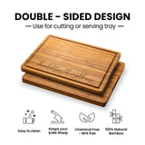 Personalized Wood Engraved Cutting Board - Customized Chopping Block - Unique Present for Wedding, Anniversary, Housewarming, Birthday, Holiday Gift WoodArtSupply
