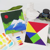 Funto Textured Acrylic Paint Set, 12 Vibrant Colors, Complete Painting Kit with Tools and Canvases, Perfect for Beginners or Professionals Art Craft Funto