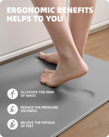 Color&Geometry Kitchen Rugs, Kitchen Runner Rug Kitchen Floor Mat, Cushioned Anti-Fatigue Kitchen Mat, Non Slip Waterproof Comfort Standing Padded, Color&Geometry