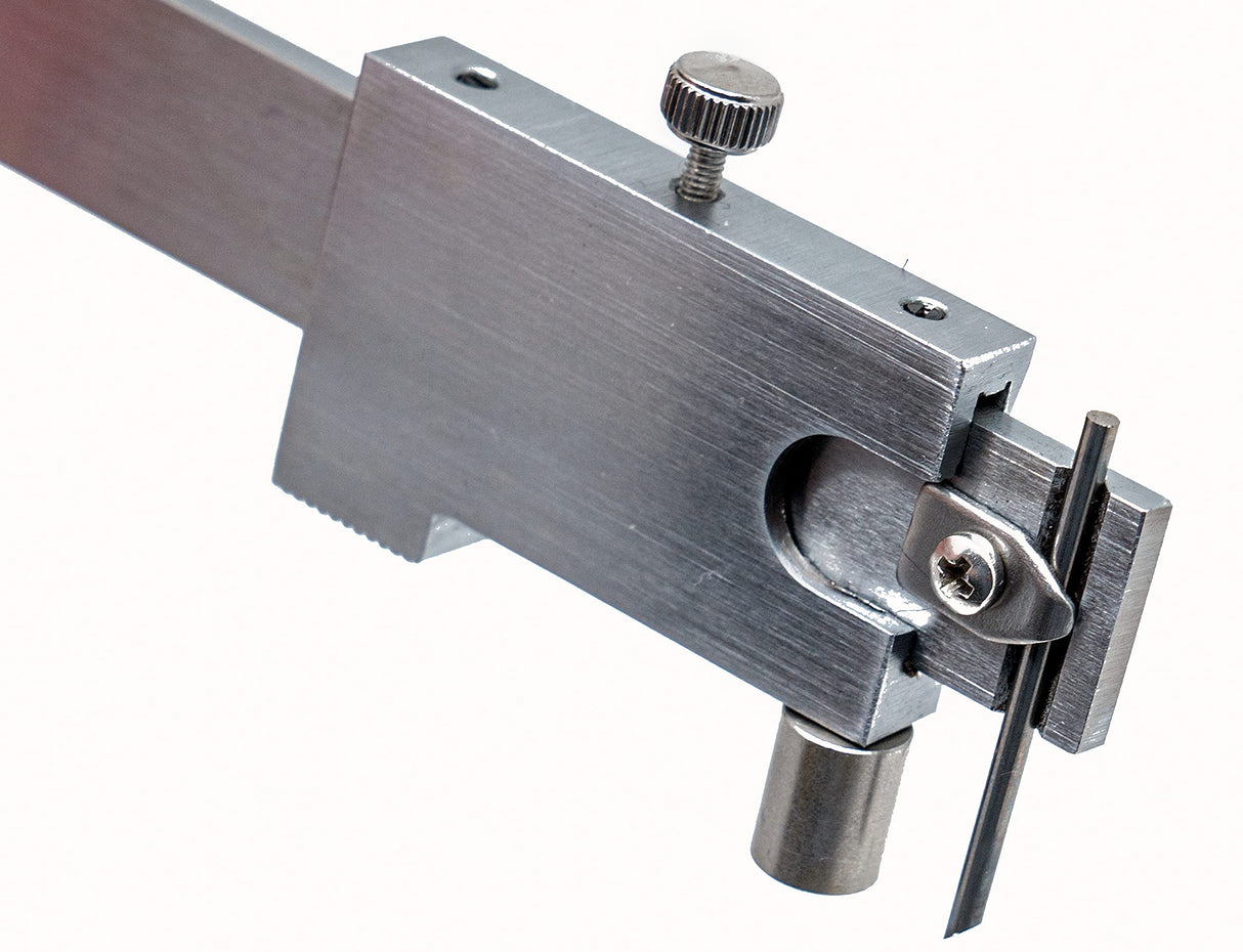 LLDSIMEX Parallel Marking Vernier Caliper 0-200mm/8 Inch Stainless Steel Marking Gauge Parallel Cross Calipers Measuring Tool with 2 Carbide LLDSIMEX