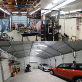 hykolity Linkable LED Shop Light for Garage, 4400lm, 4FT 42W Utility Light Fixture, 5000K Daylight LED Workbench Light W/Plug [250W Equivalent] hykolity