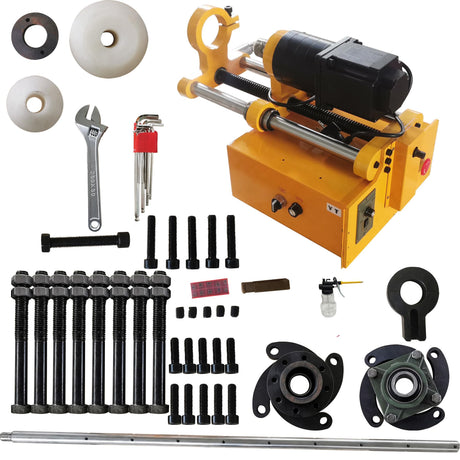 BREVELTION Line Portable Boring Machine, 45-180MM(1.77-7.08inch) Hole Diameter, Engineering Mechanical Connecting Rod Hole Drilling Tool with 4.9ft BREVELTION