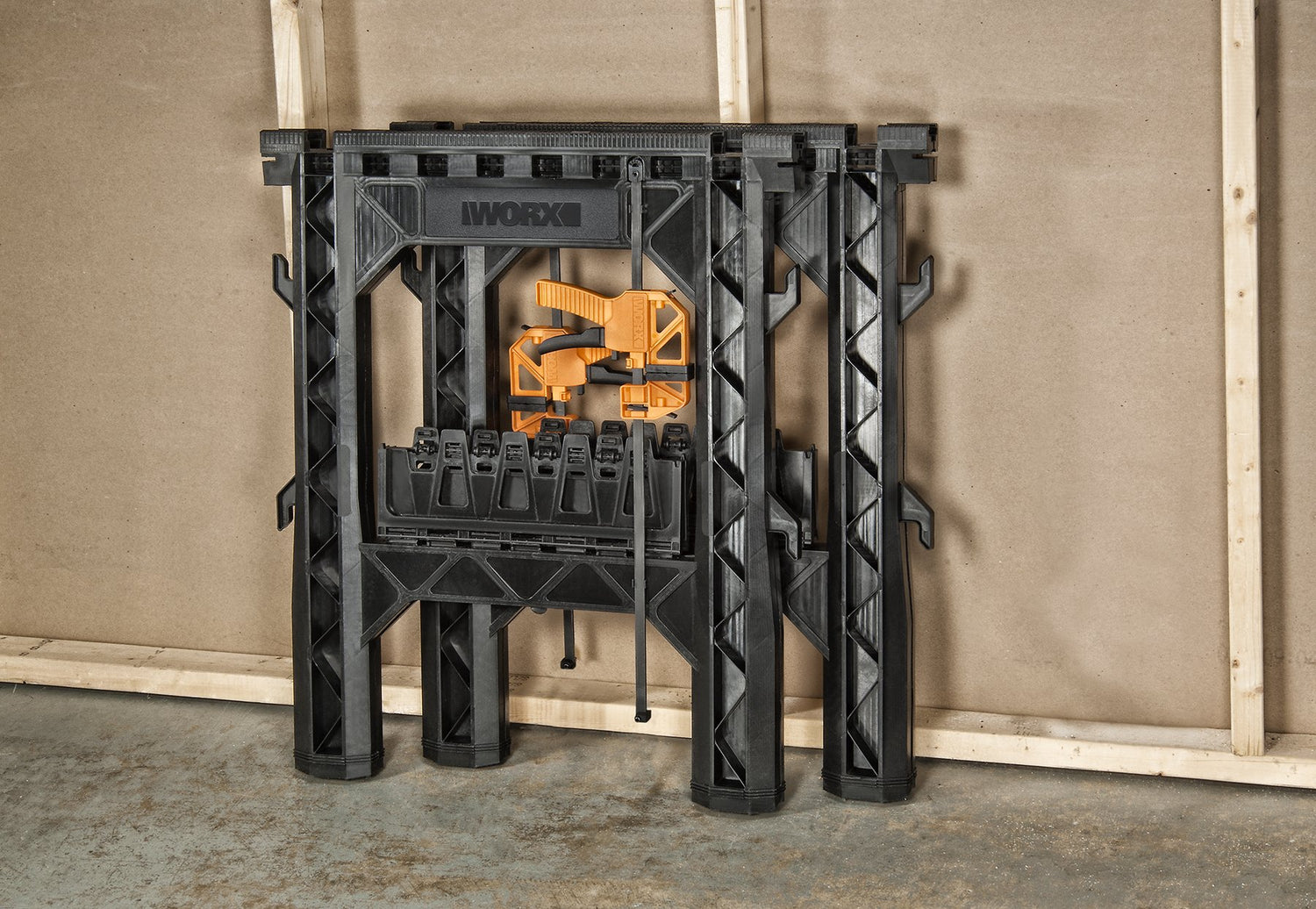 WORX WX065 Clamping Sawhorses with Bar Clamps WORX