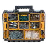 DEWALT TSTAK Tool Organizer, Holds Up To 44 lbs., Clear Lid Organizer, Compartments for Small Tools and Accessories (DWST17805) DEWALT