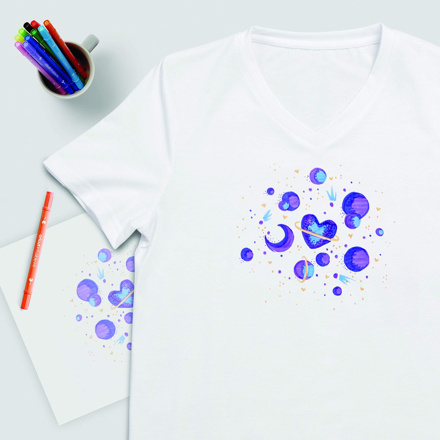 Cricut Infusible Ink Freehand Marker, 5 Pack-Basics Cricut