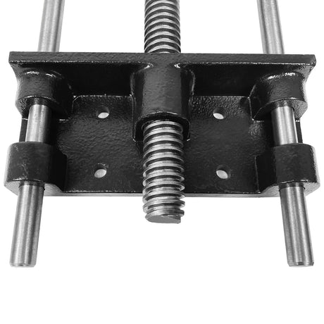 HFS(R) Woodworking Bench Vise, Heavy Duty Front Screw Vise for Workbench Chrome plating Leg Vise Hardware Woodworking (7IN) HFS