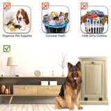 Peaceful Classics Tilt Out Trash Cabinet Without Drawer - Wooden Pull Out Cabinet, Decorative Trash Bin Cabinet for Kitchen, Bedroom, & Home Patio, Peaceful Classics