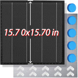 YOOPAI Honeycomb Laser Bed 400x400mm Honeycomb Working Table with Aluminum Panel for Laser Cutter Engraver Accessories, Desktop Protection, Fast Heat YOOPAI