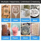 Official LONGER RAY5 Laser Engraver,10W Laser Engraving Machine with 3.5 inch Touch Screen,60W DIY Laser Cutter for Custom Design,Laser Engraver for Longer