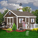 Best Barns Easton 12' X 20' Wood Shed Kit Best Barns Inc.