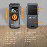 Neoteck Pinless Moisture Meter Non-Destructive Wood Moisture Meter Wood Moisture Detector with LCD Display Sound Alarm for Walls, Drywall, Wood, Neoteck