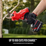 CRAFTSMAN 20V MAX Cordless Electric Pruner, Battery & Charger Included (CMCPR320C1) Craftsman