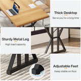 Tribesigns 70.8-Inch Executive Desk, Large Computer Office Desk Workstation, Modern Simple Style Laptop Desk Study Writing Table Business Furniture Tribesigns