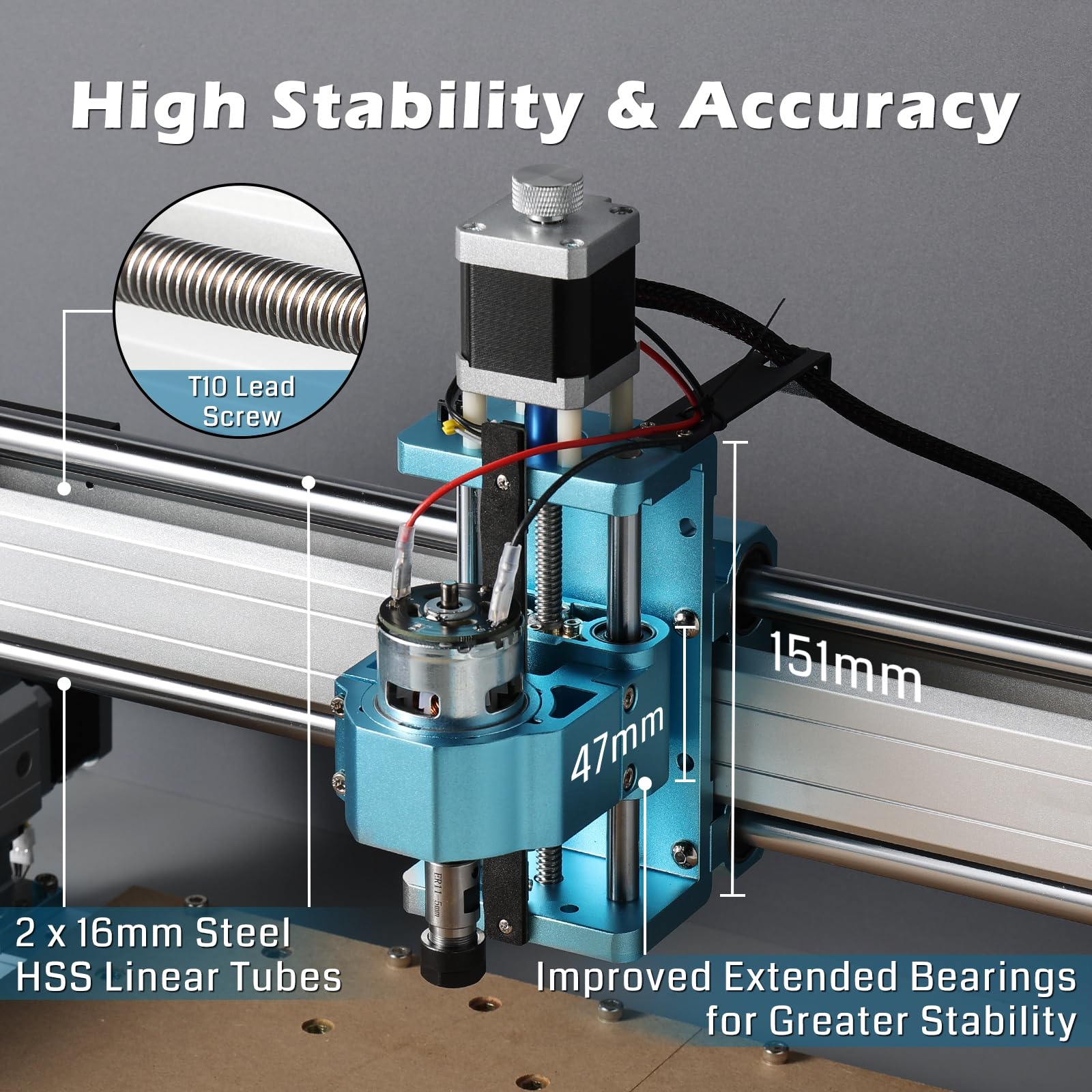 Genmitsu CNC Router Machine 4040-PRO for Woodworking Metal Acrylic MDF Nylon Cutting Milling, GRBL Control, 3 Axis CNC Engraving Machine, Working - WoodArtSupply