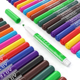 Arteza Dry Erase Markers Fine Tip, Bulk Pack of 36 Low Odor Dry Erase Pens in 12 Assorted Colors, Homeschool Supplies Whiteboard Markers, Office and ARTEZA