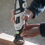 PHALANX 180W Rotary Tool Kit, 1.5-Amp 6 Variable Speed with Flex Shaft, 8000-35000RPM Rotary Multi-Tool& 213pcs Accessories Kit, Power Multiuse Set PHALANX