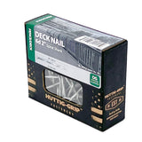 Huttig-Grip Fence Deck Nails 2 inches 6d for Wood Fencing HGN6OGSTDK1 Spiral Shank Outdoor Galvanized Finish, 1 lb Pack of 138 Nails OHIY