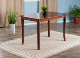 Winsome Inglewood Dining Table, Walnut, 47.24x29.53x29.13 Winsome