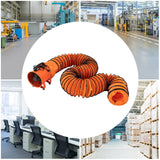 GDNTMU Exhaust Fan Ventilation Paint Booth Utility Blower, Utility Blower Fan, Portable Ventilation Fan, Fume Extractor for at Home and Job Site (10 GDNTMU