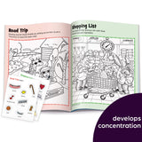 Highlights Hidden Pictures Sticker Fun Sticker Books for Kids Ages 3-6, 4-Pack of Sticker Books, 64 Pages of Seek and Find Sticker Activities, Books Highlights for Children