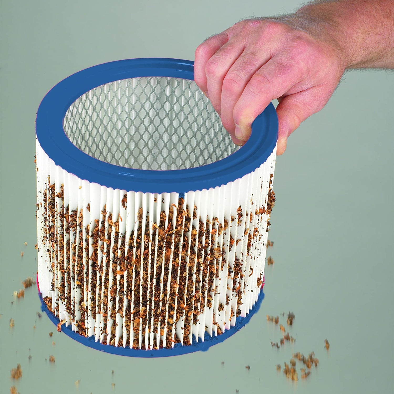 Shop-Vac 9032933 Ash Vacuum CleanStream HEPA Cartridge Filter, Stops Ultra Fine Dust, (1 Pack) Shop-Vac