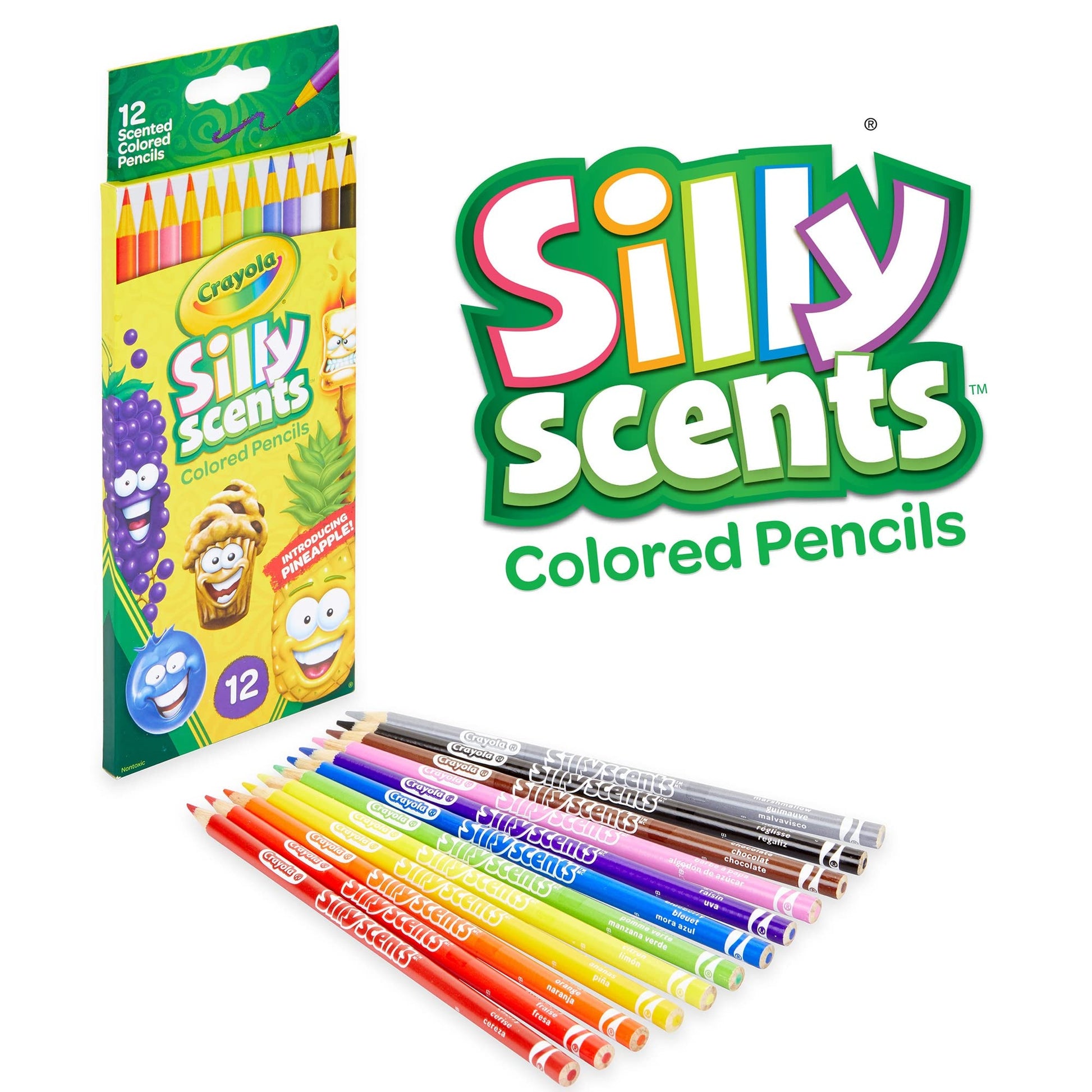 Crayola Silly Scents Twistables Crayons, 12 Count, Coloring Supplies, Gift  for Kids